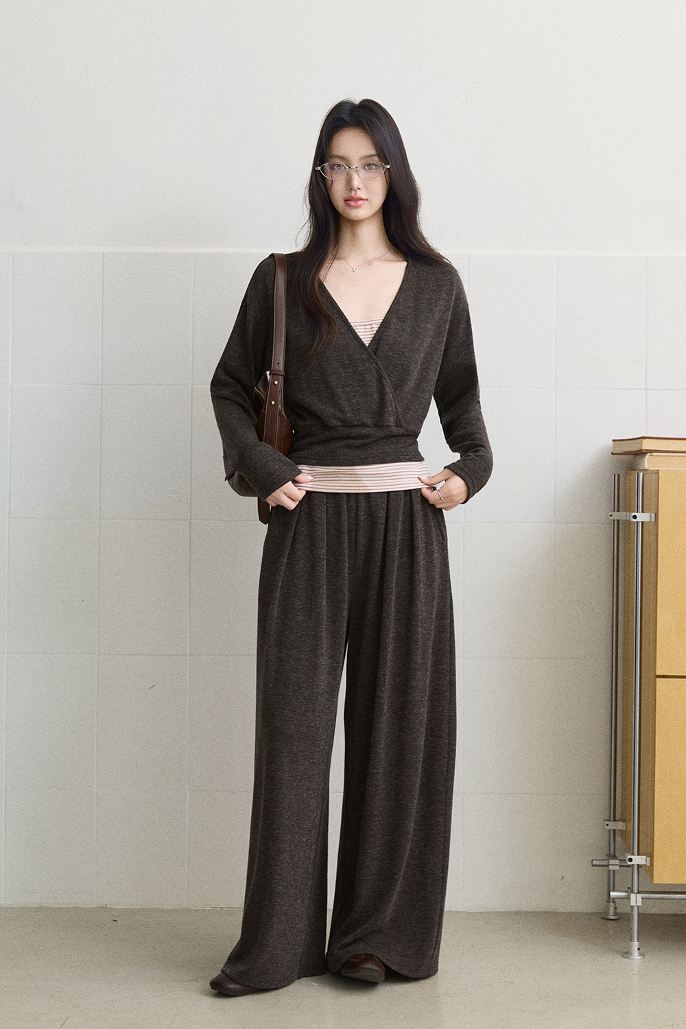 Knit Shirt and Pant Set