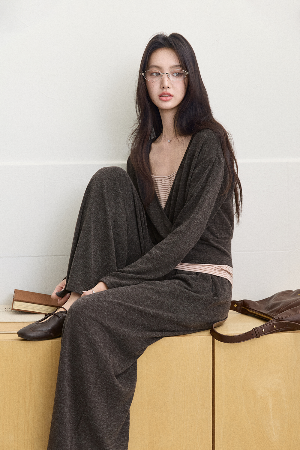 Knit Shirt and Pant Set