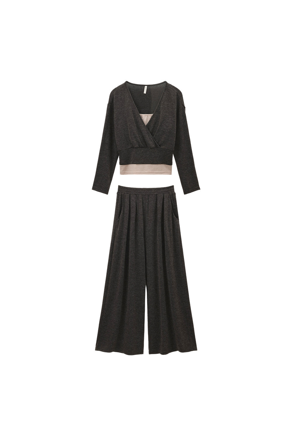 Knit Shirt and Pant Set