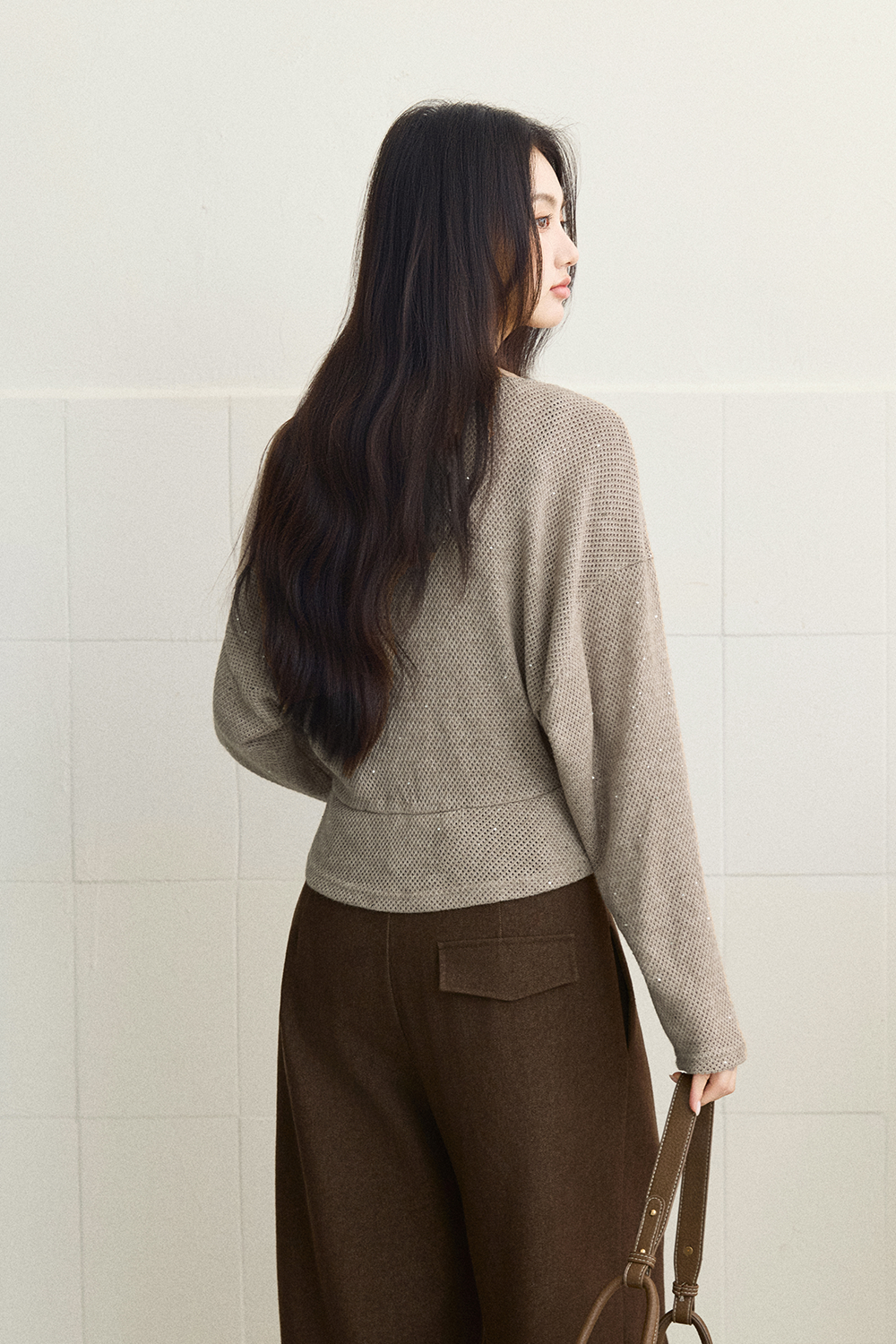 Knit Shirt+Camisole for Women