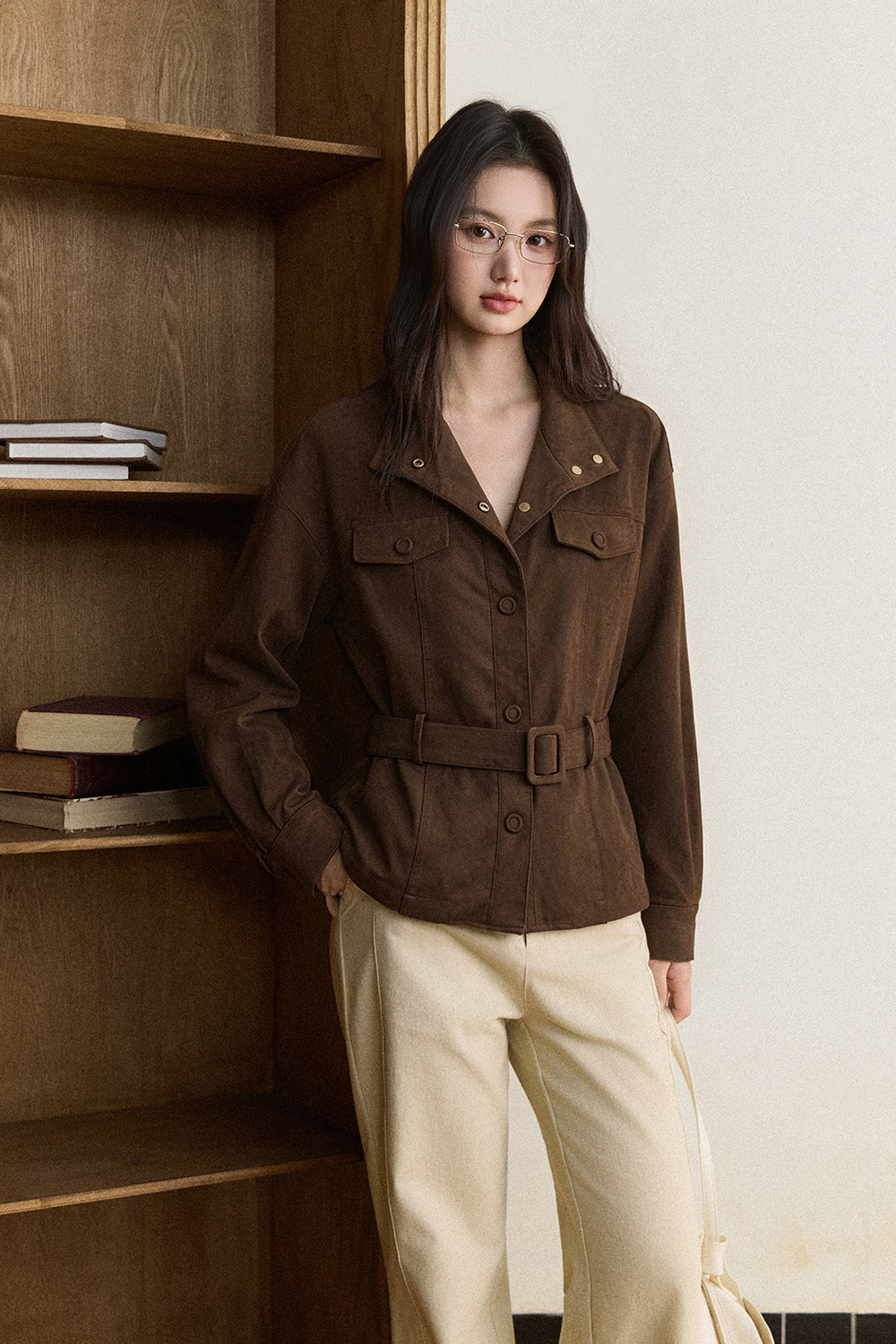 Coat+Belt for Women
