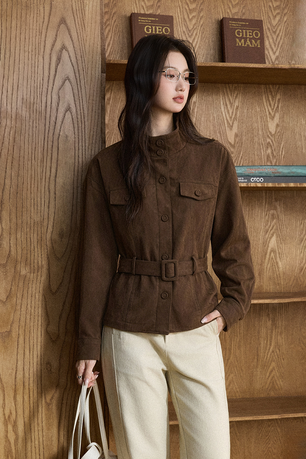Coat+Belt for Women