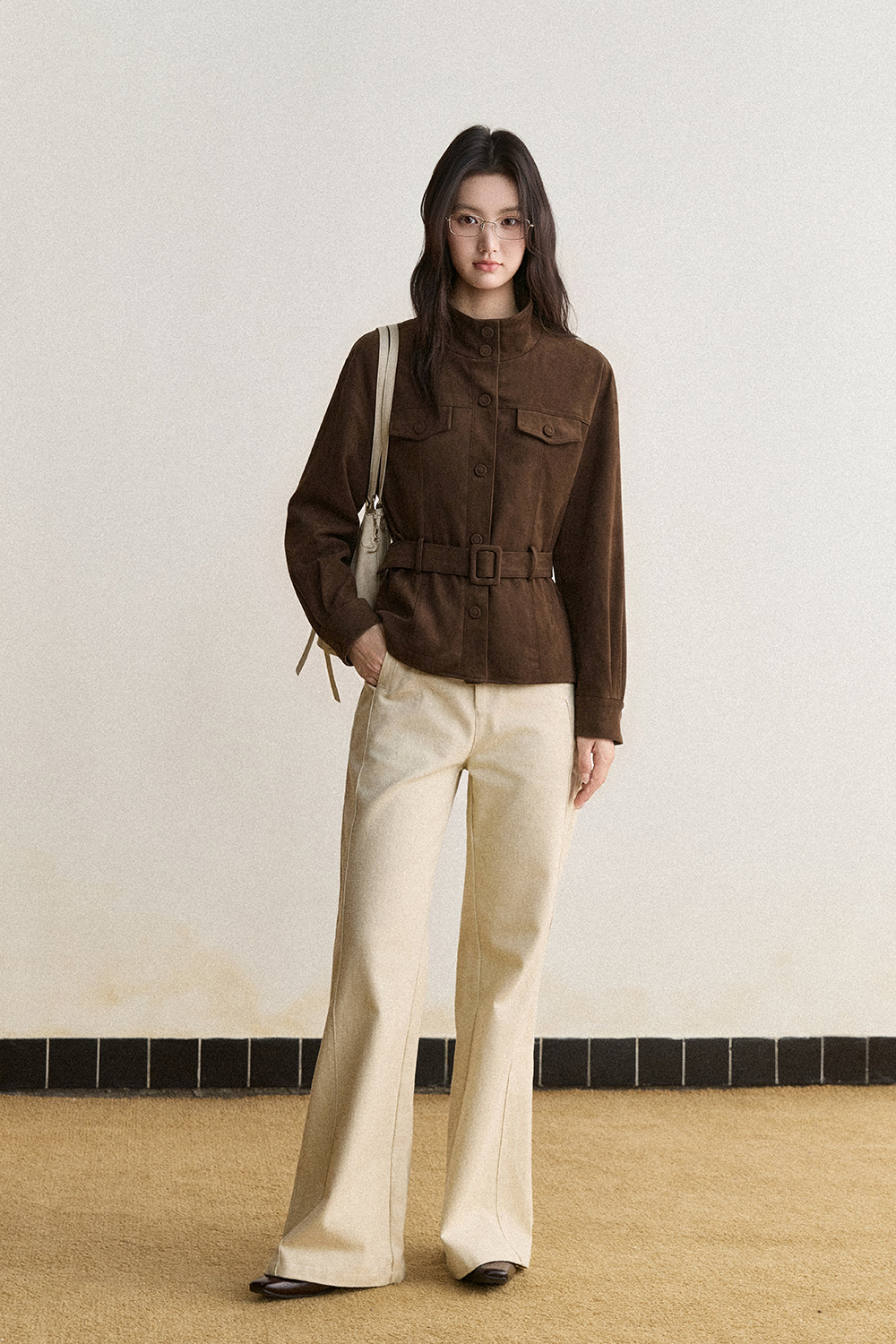Coat+Belt for Women