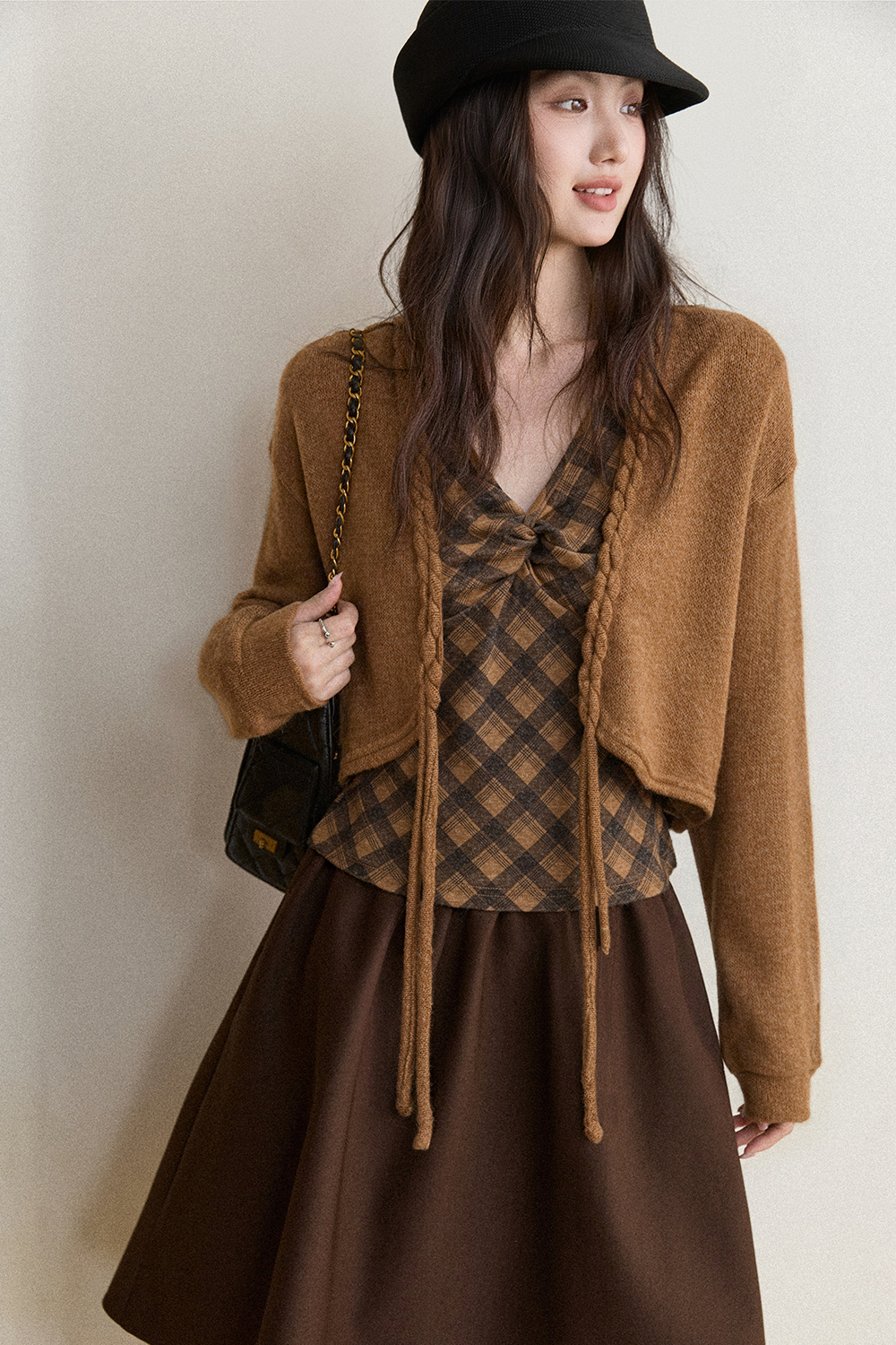 Knit Shirt Set for Women