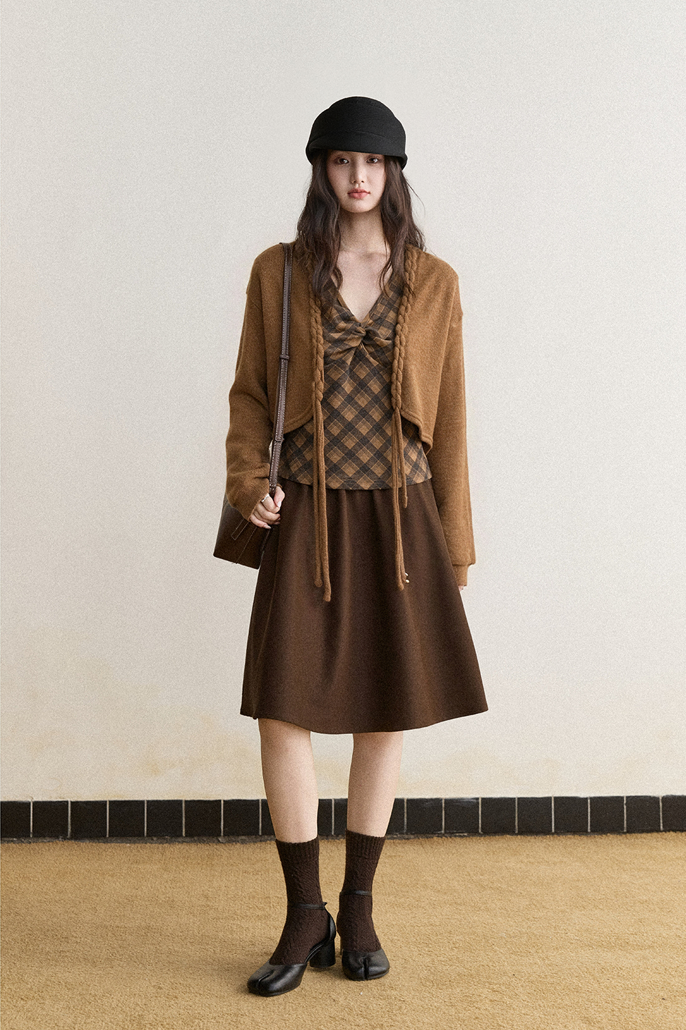 Knit Shirt Set for Women
