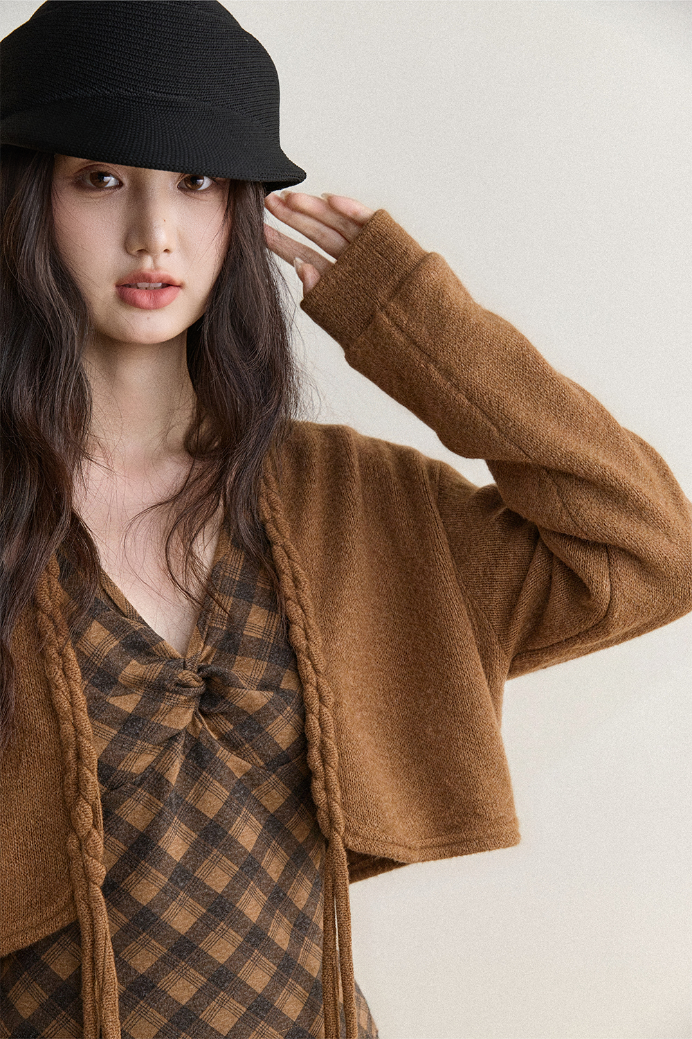 Knit Shirt Set for Women