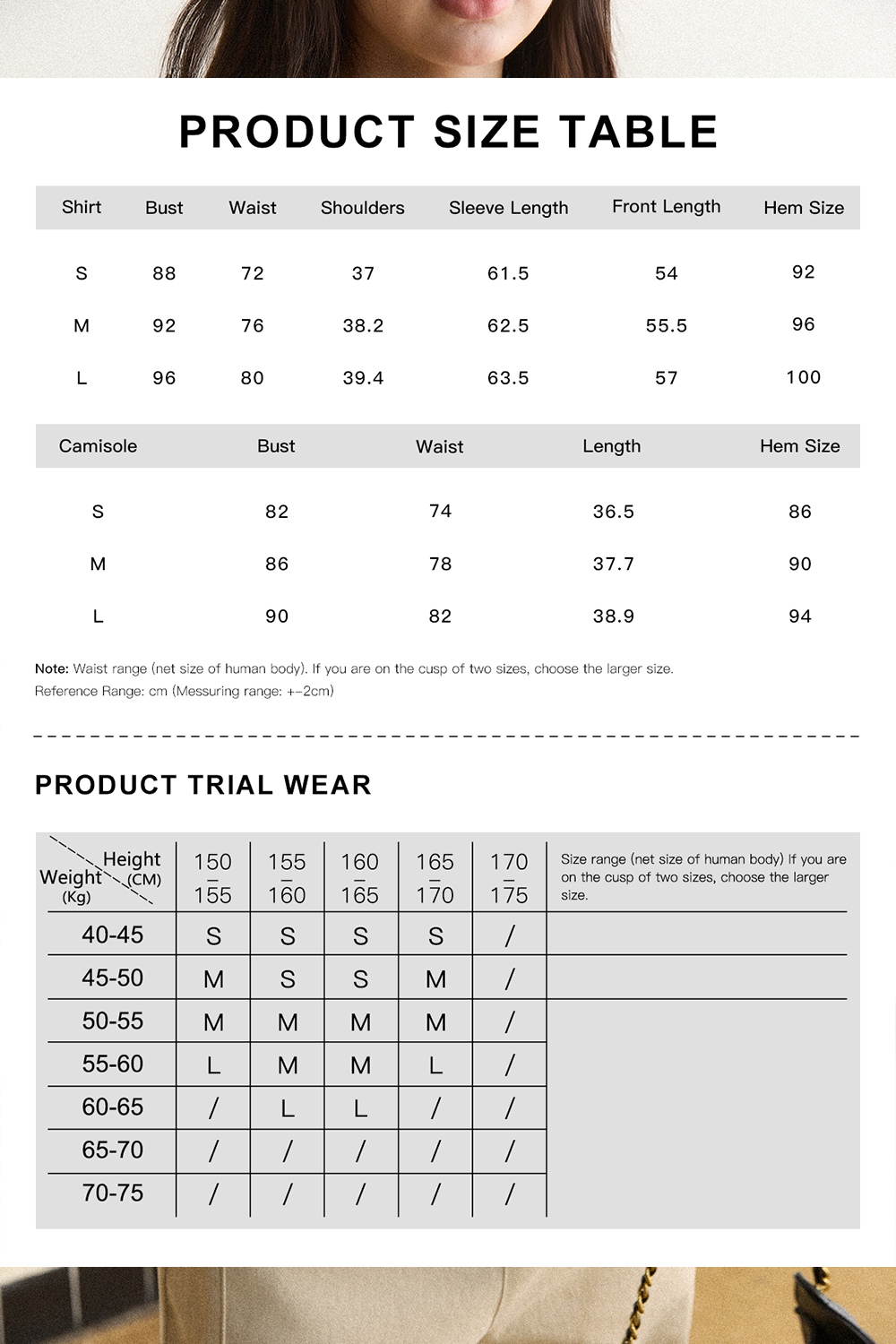 Shirt+ Camisole for Women