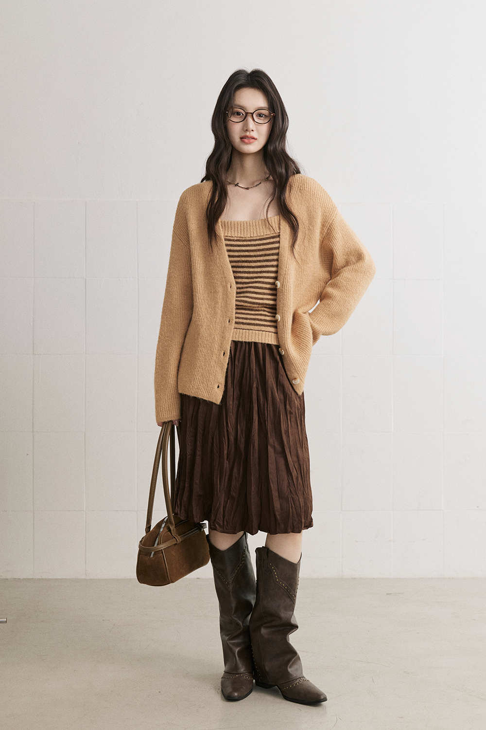 Cardigan + Camisole for Women
