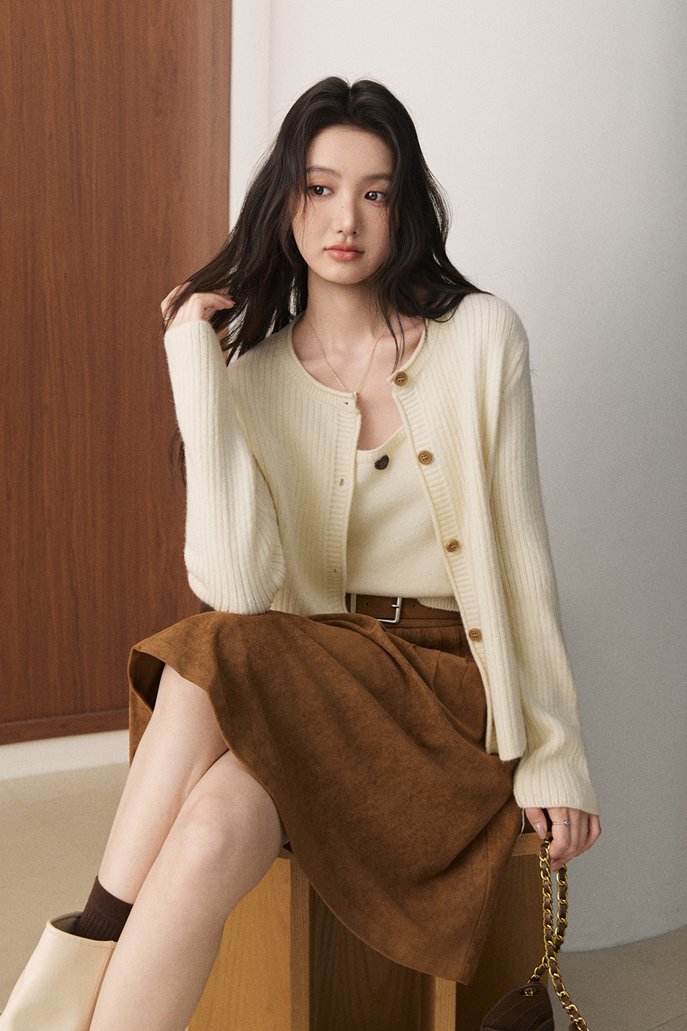 Cardigan + Camisole for Women