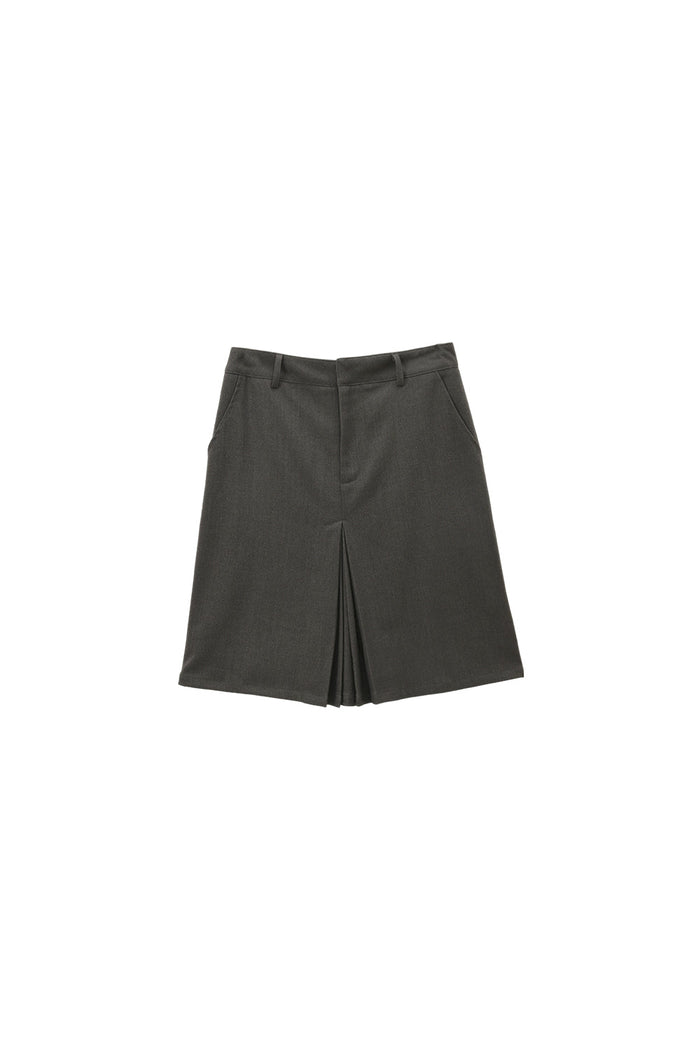 Midi Skirt +Belt for Women