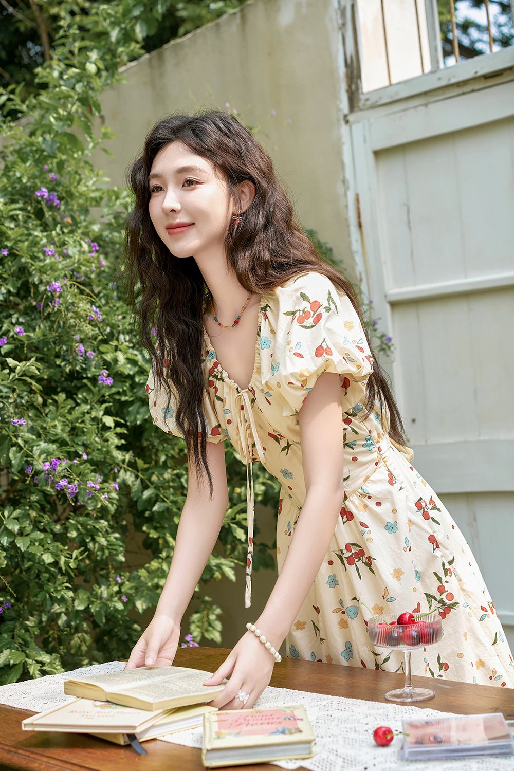 A-line Floral Maxi Dress for Women