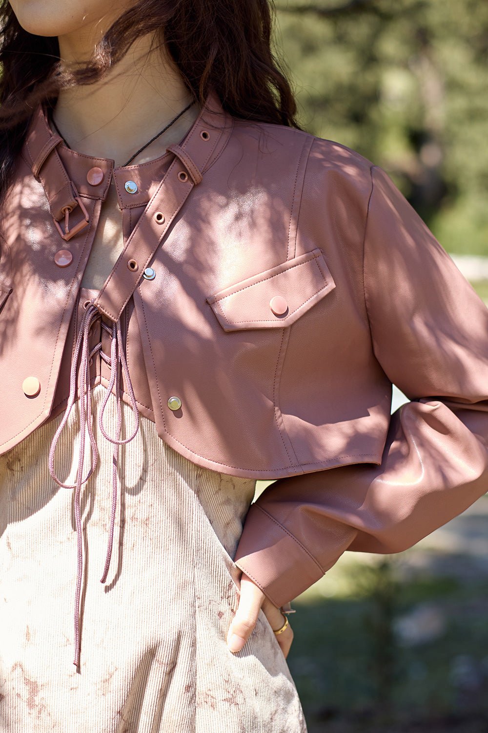 Spaghetti Strap Dress and Coat Set Separately Sold