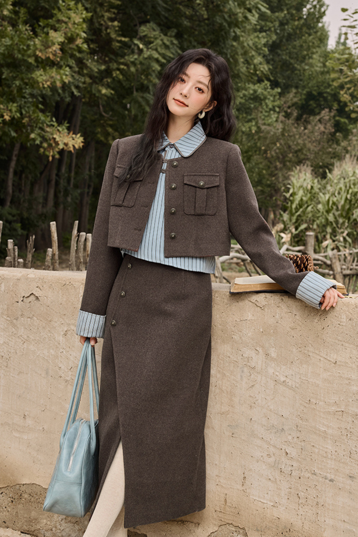 Coat and Skirt Set Separately Sold