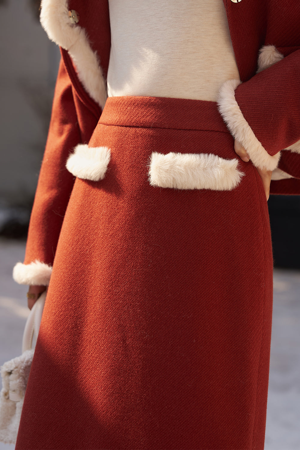 Coat and Skirt Set Separately Sold