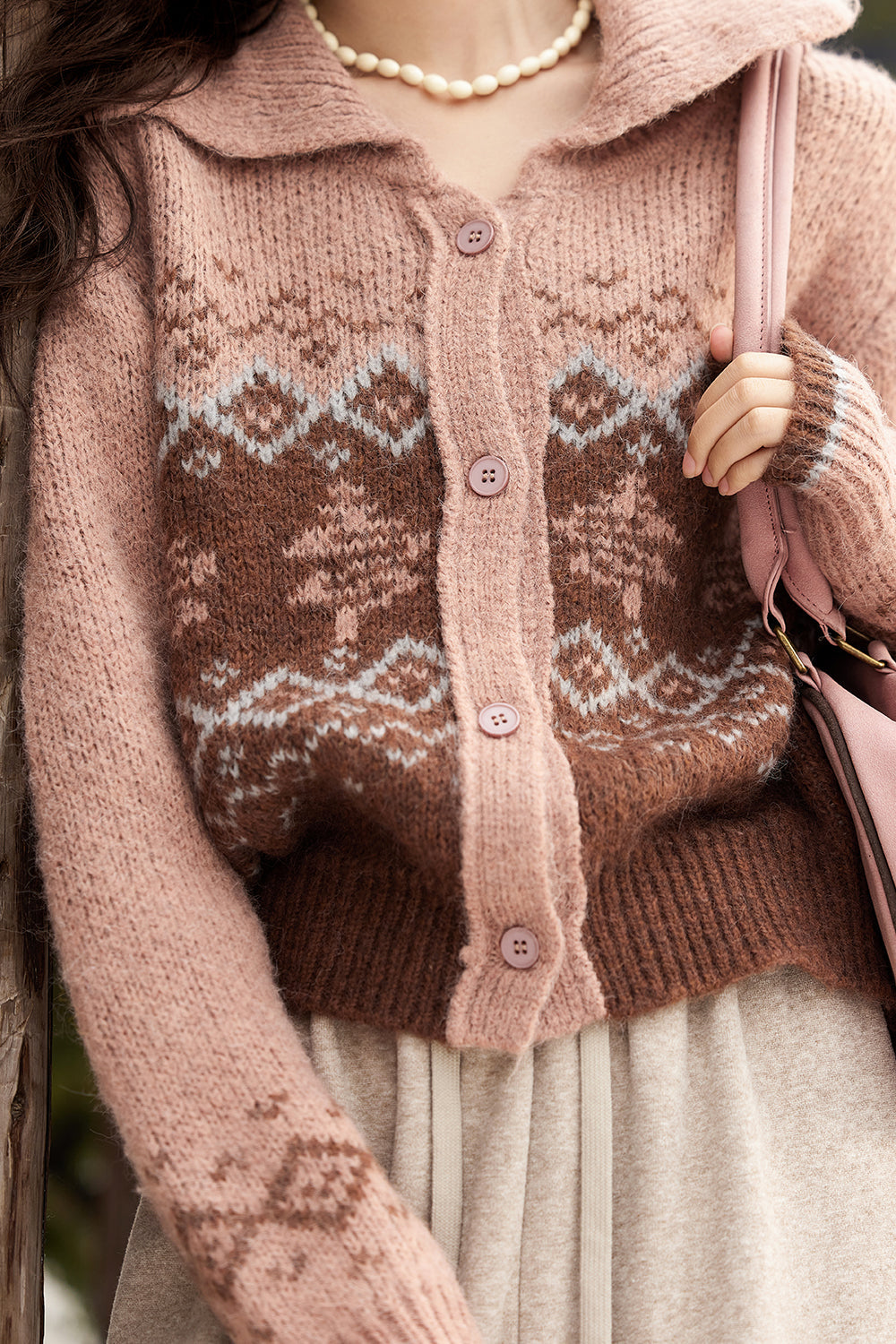 Knit Shirt+Scarf Sold separately