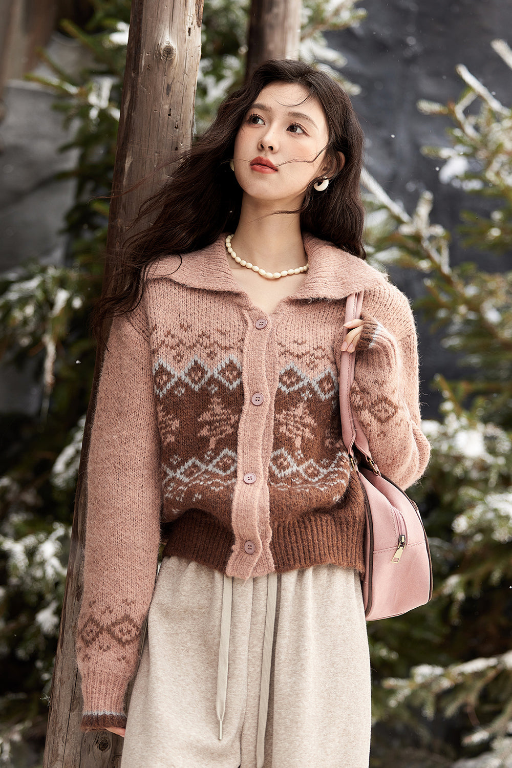 Knit Shirt+Scarf Sold separately