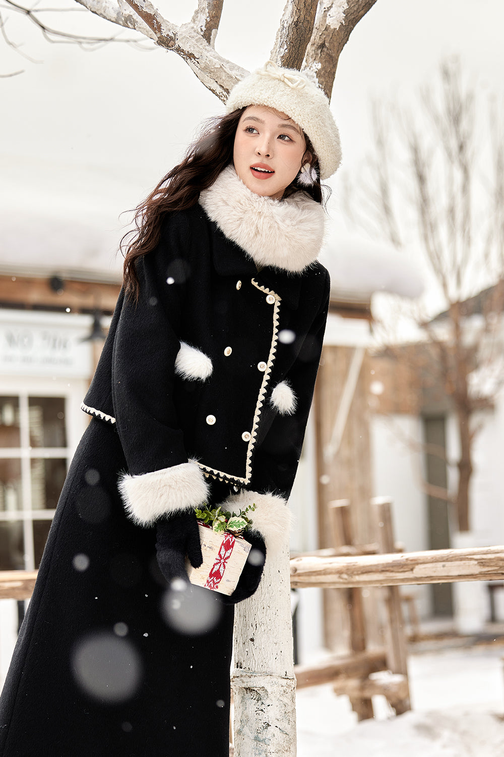 Coat and Skirt Suit Set