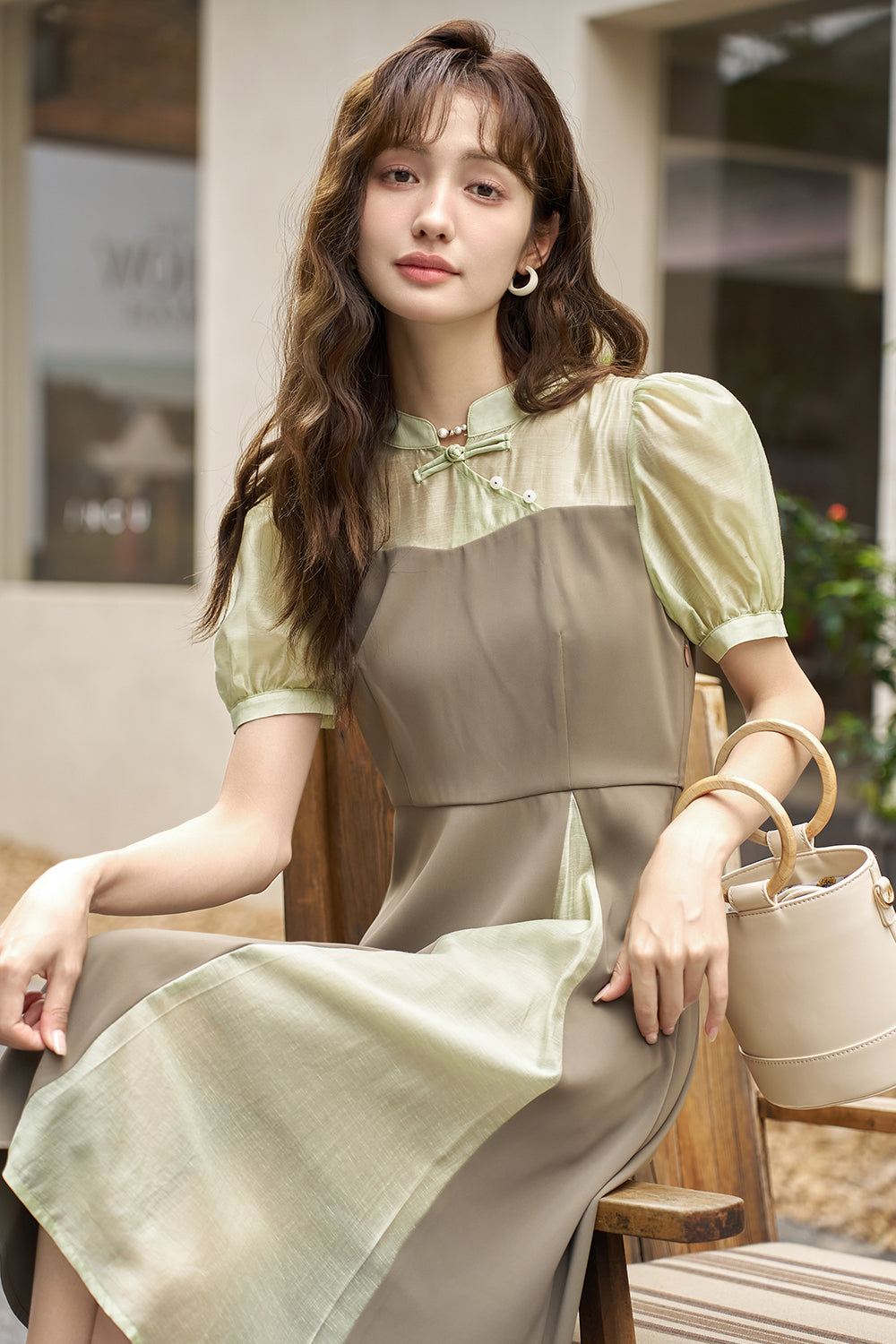 A-line Midi Dress for Women