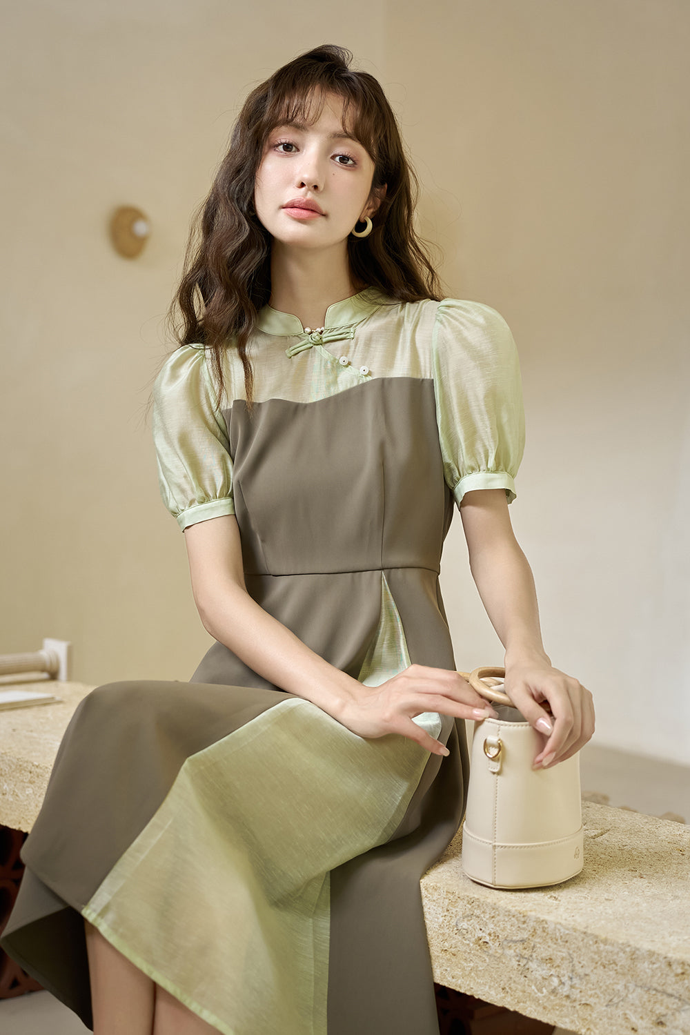 A-line Midi Dress for Women