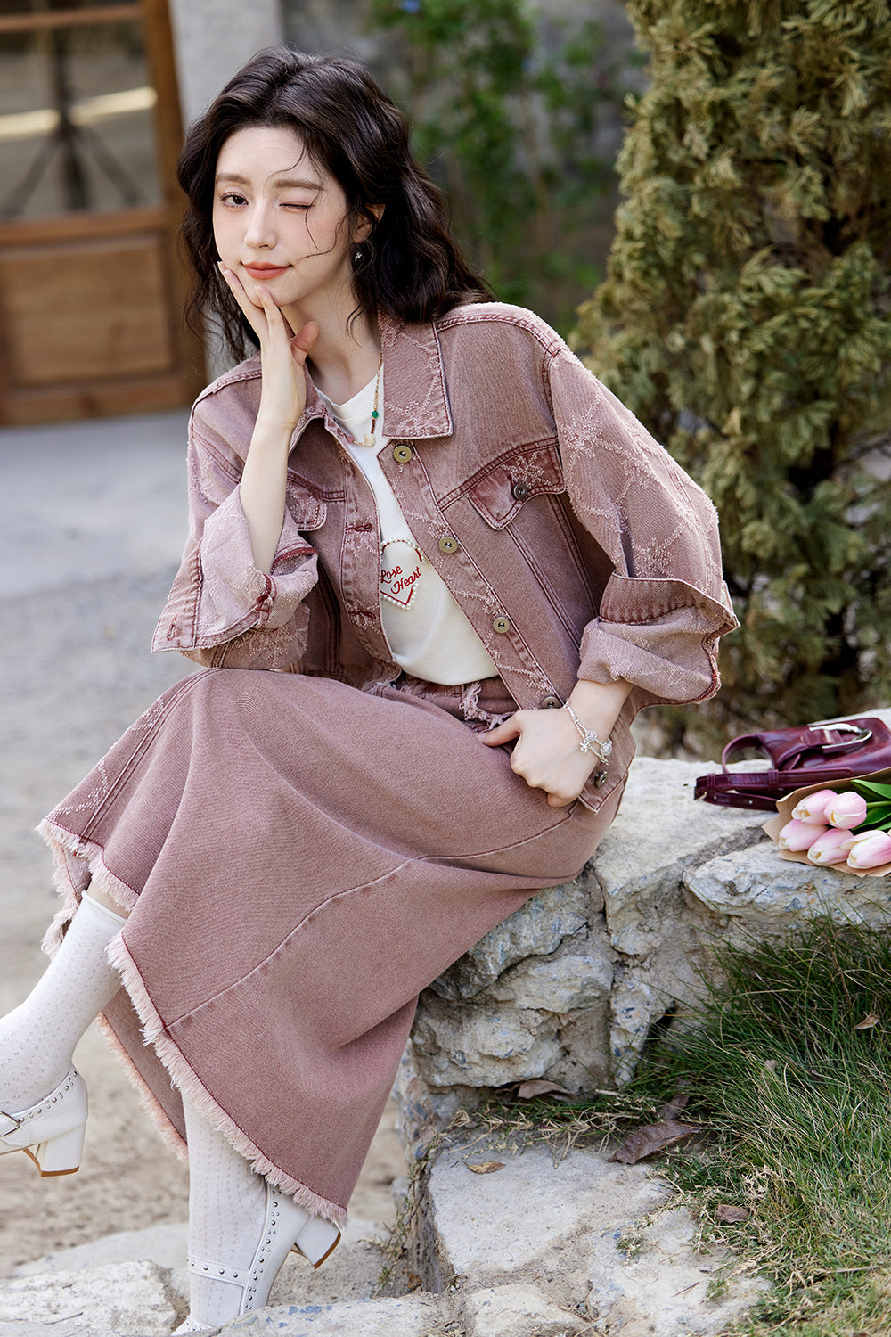 Coat and Skirt Set Separately Sold