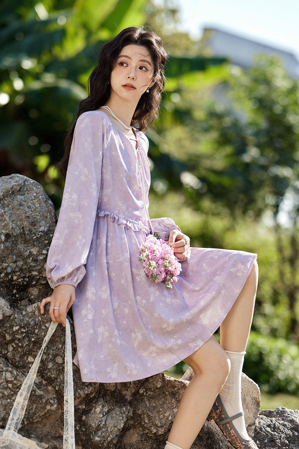 A-line Midi Dress for Women