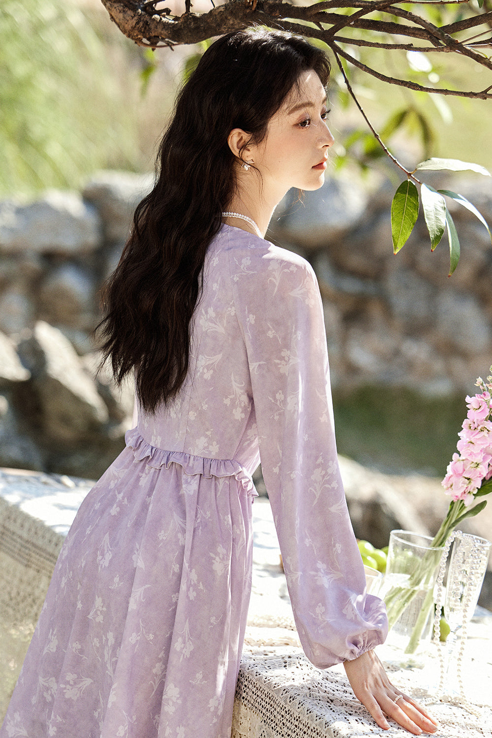 A-line Midi Dress for Women