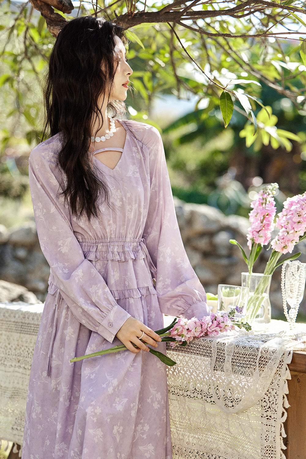 A-line Maxi Dress for Women