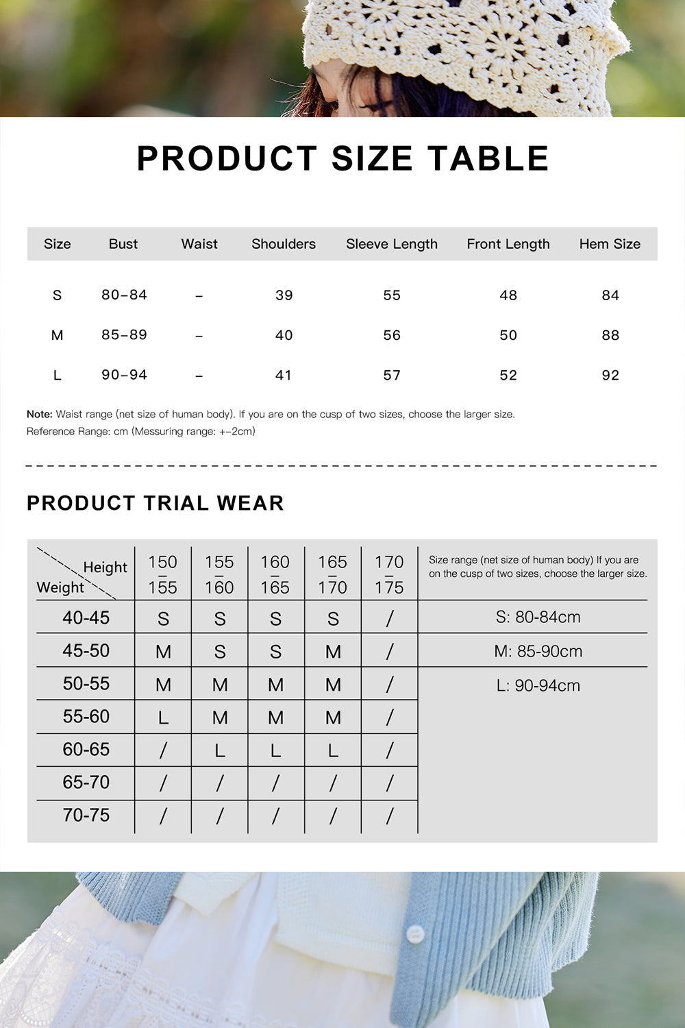 Fake Two Pieces Knit Shirt for Women