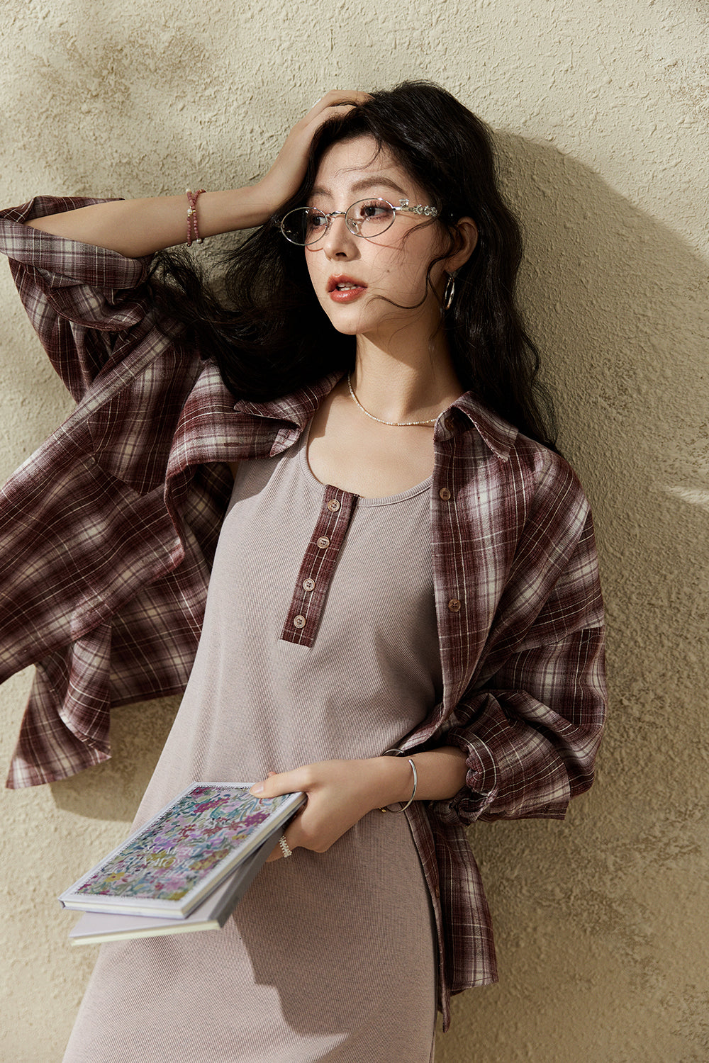 Spaghetti Strap Dress and Shirt Set Separately Sold