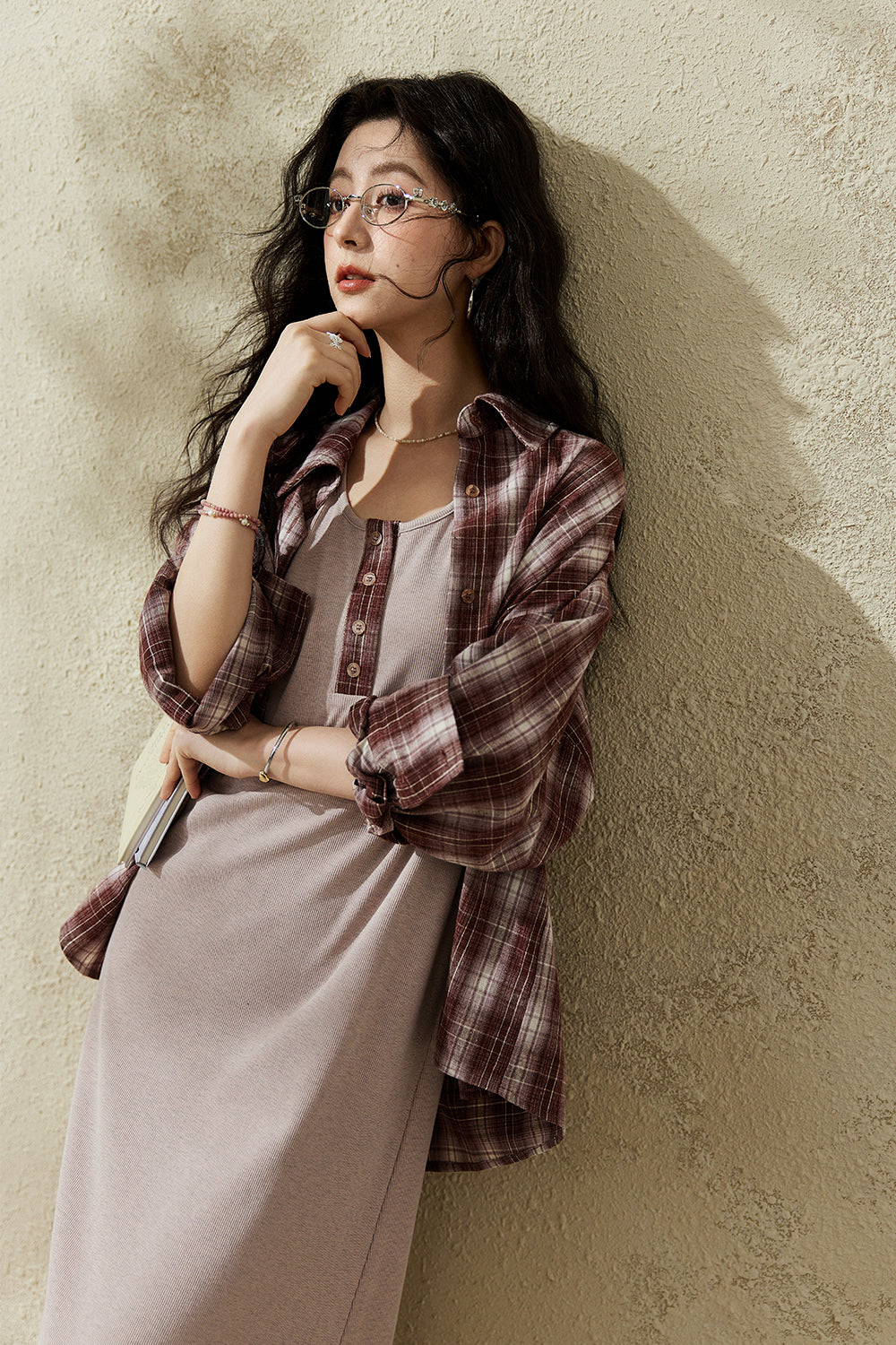 Spaghetti Strap Dress and Shirt Set Separately Sold