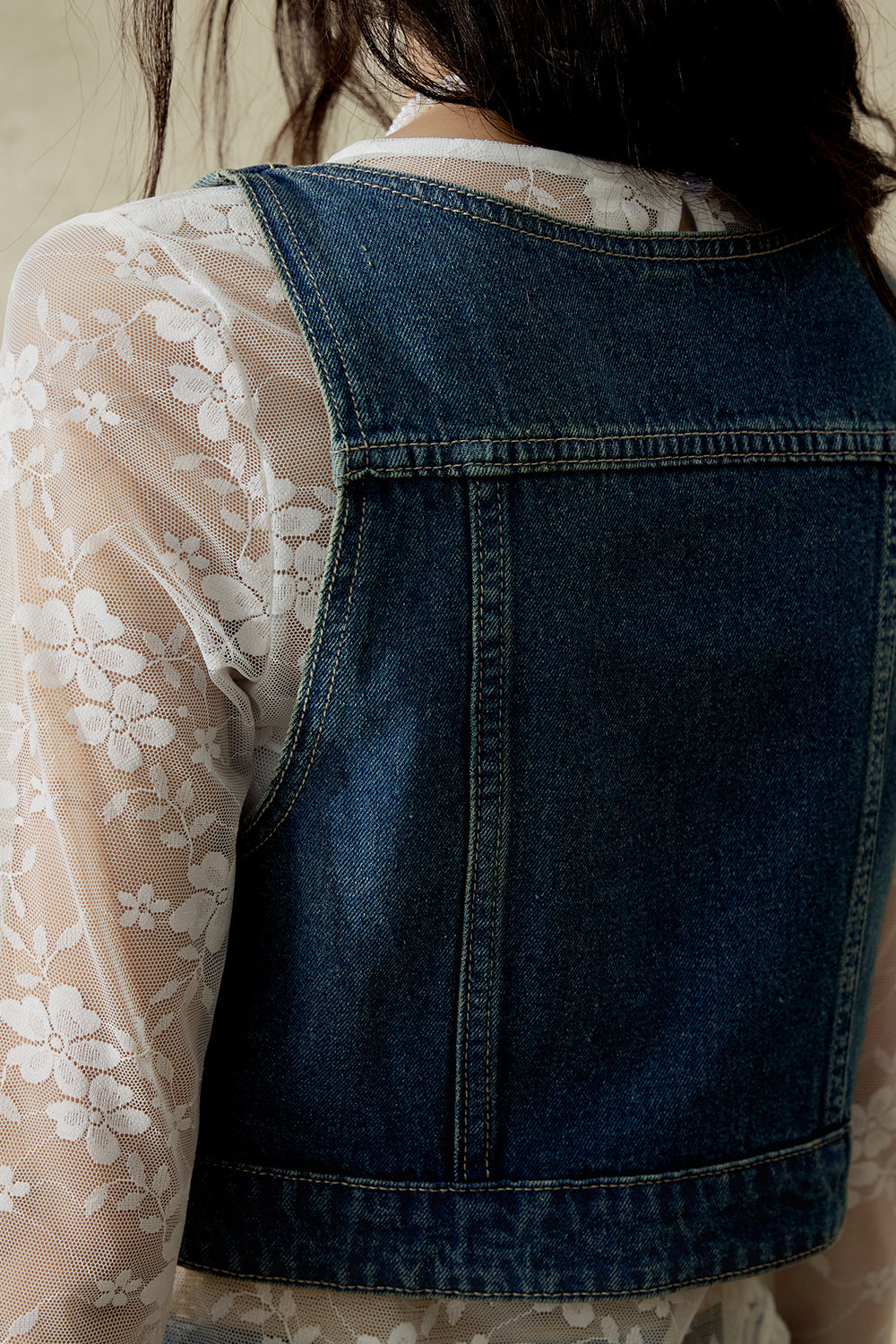 Vest and Jeans for Women Sold separately