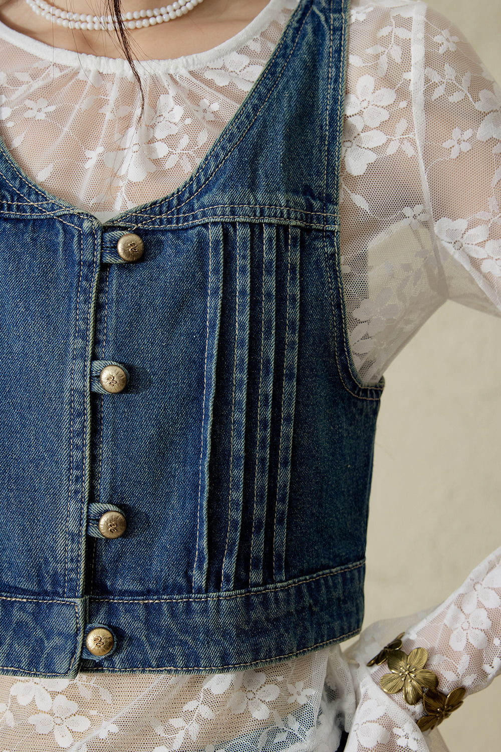 Vest and Jeans for Women Sold separately