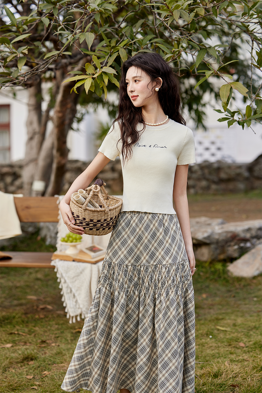 Knit T-shirt for Women