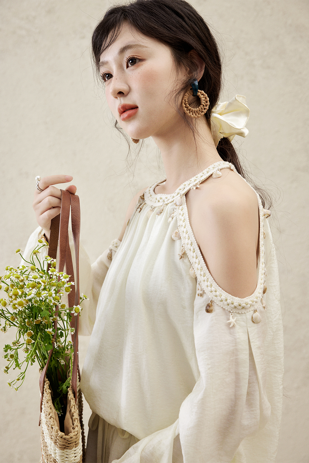 Blouse and Shorts Set