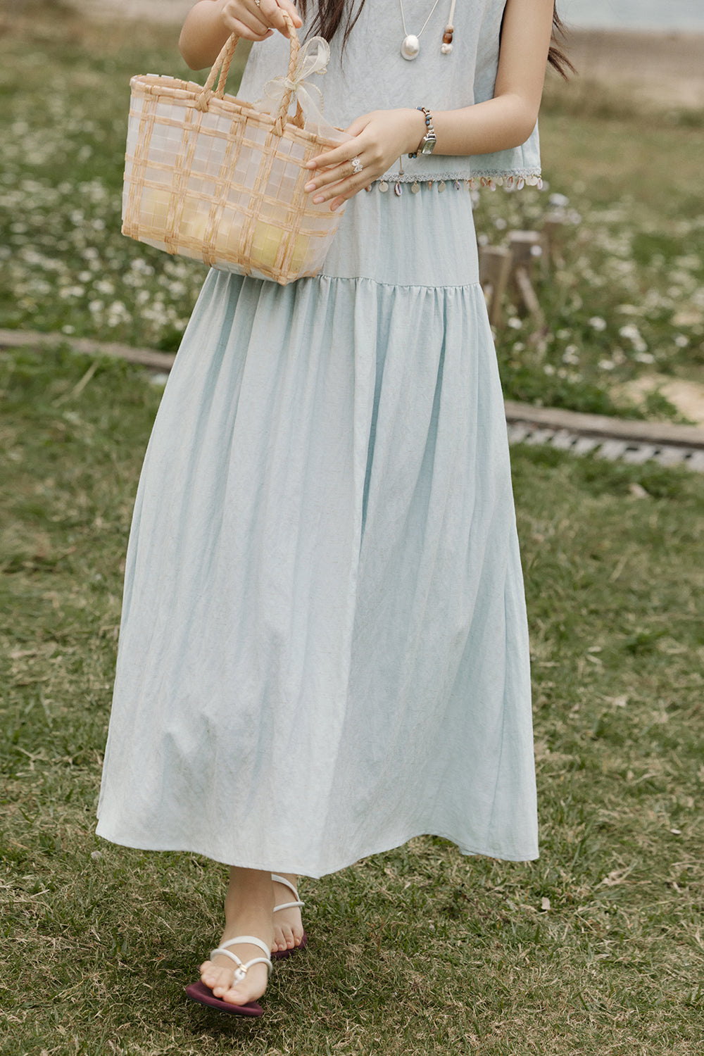 Blouse and Skirt Set