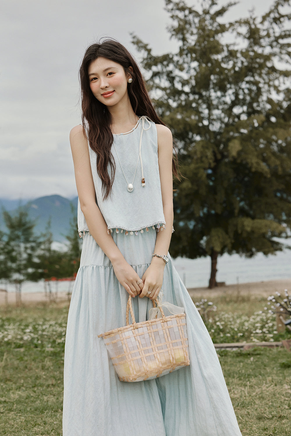 Blouse and Skirt Set