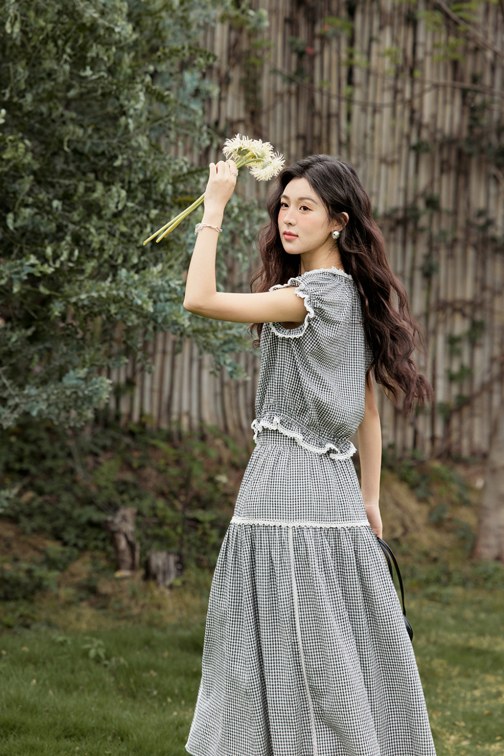 Blouse and Skirt Set