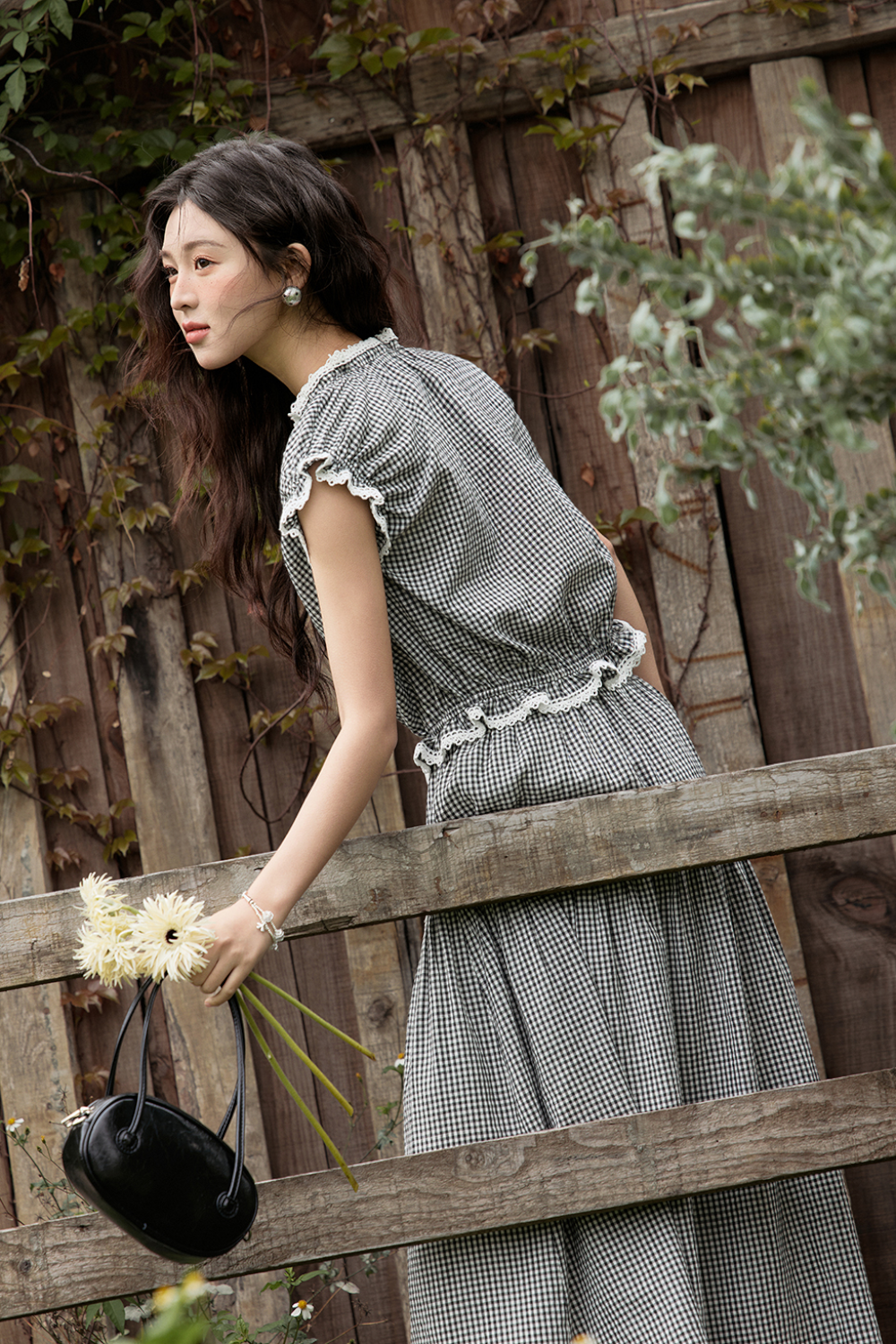 Blouse and Skirt Set
