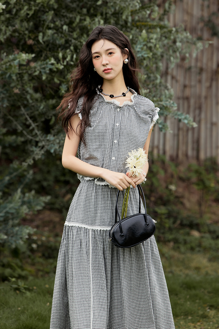 Blouse and Skirt Set