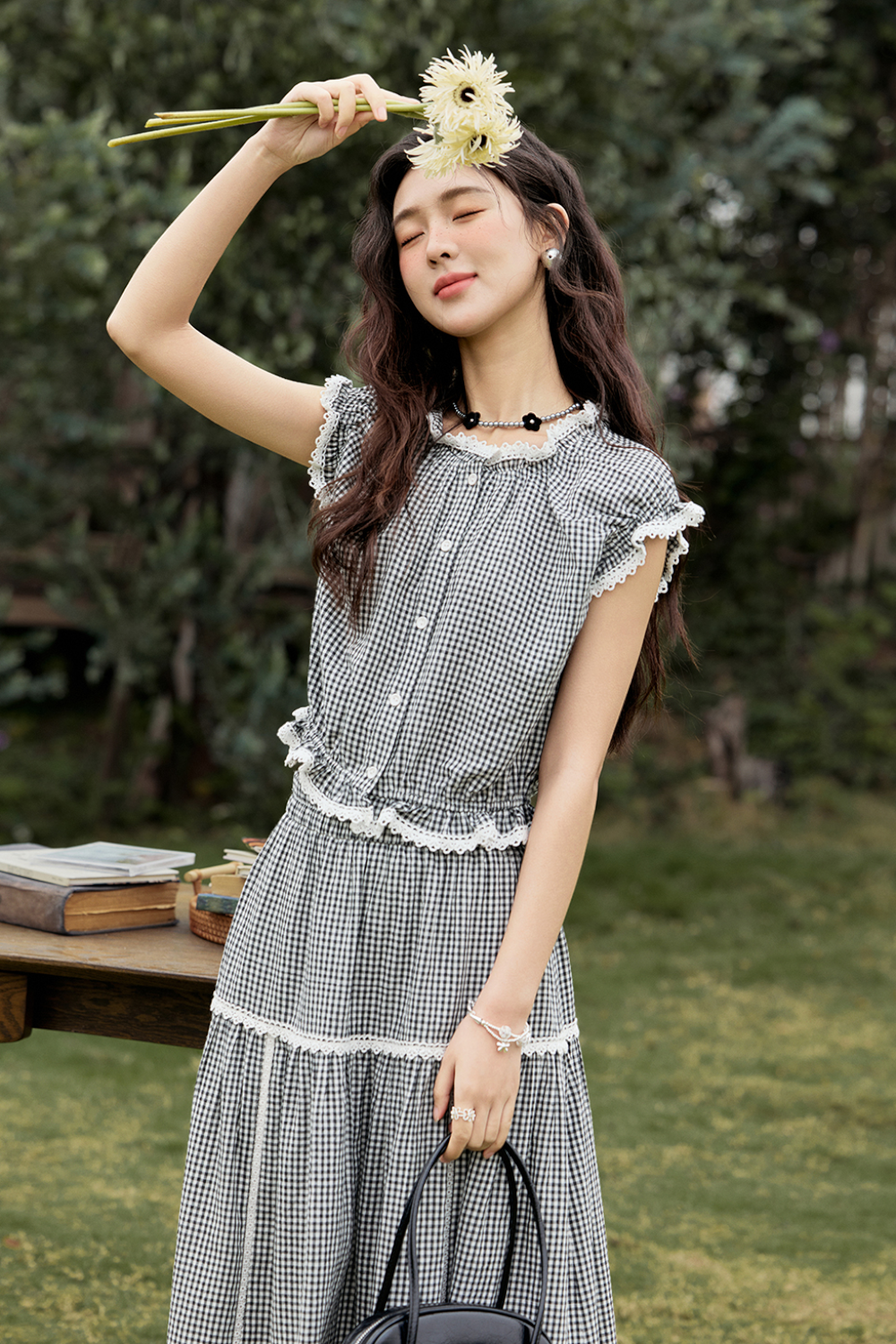 Blouse and Skirt Set