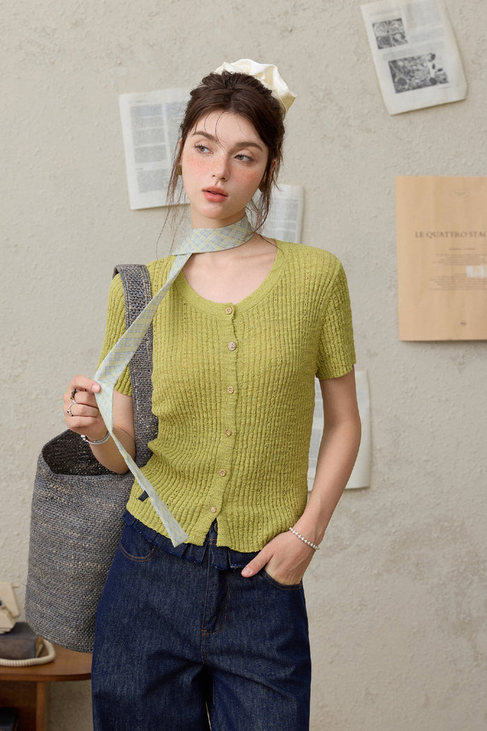 Knit T-shirt for Women