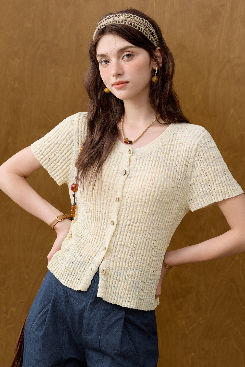 Knit T-shirt for Women