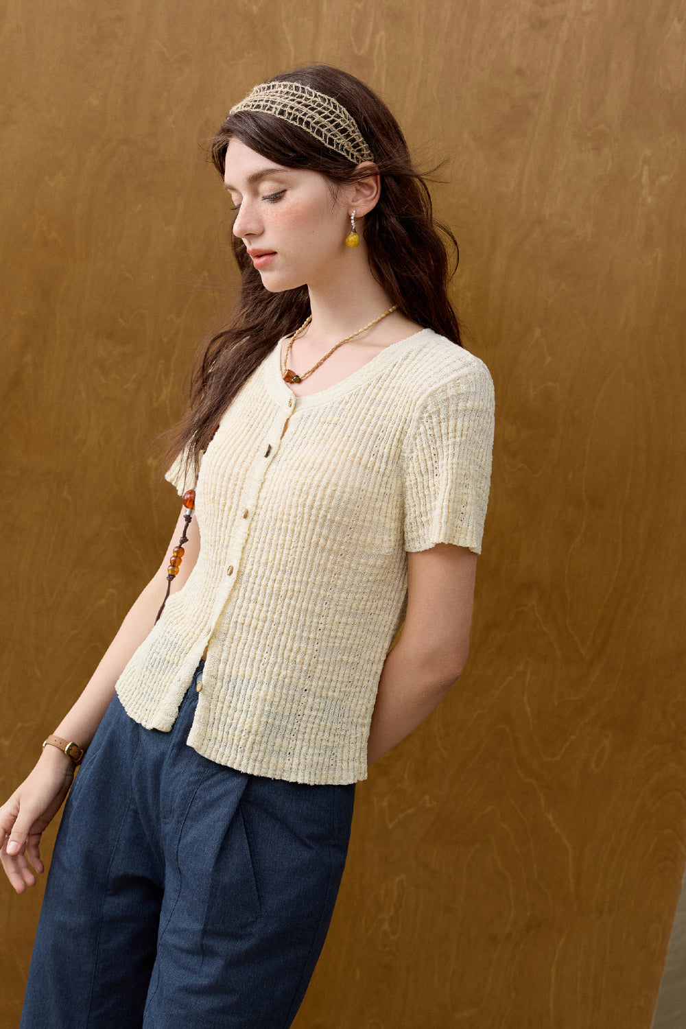 Knit T-shirt for Women