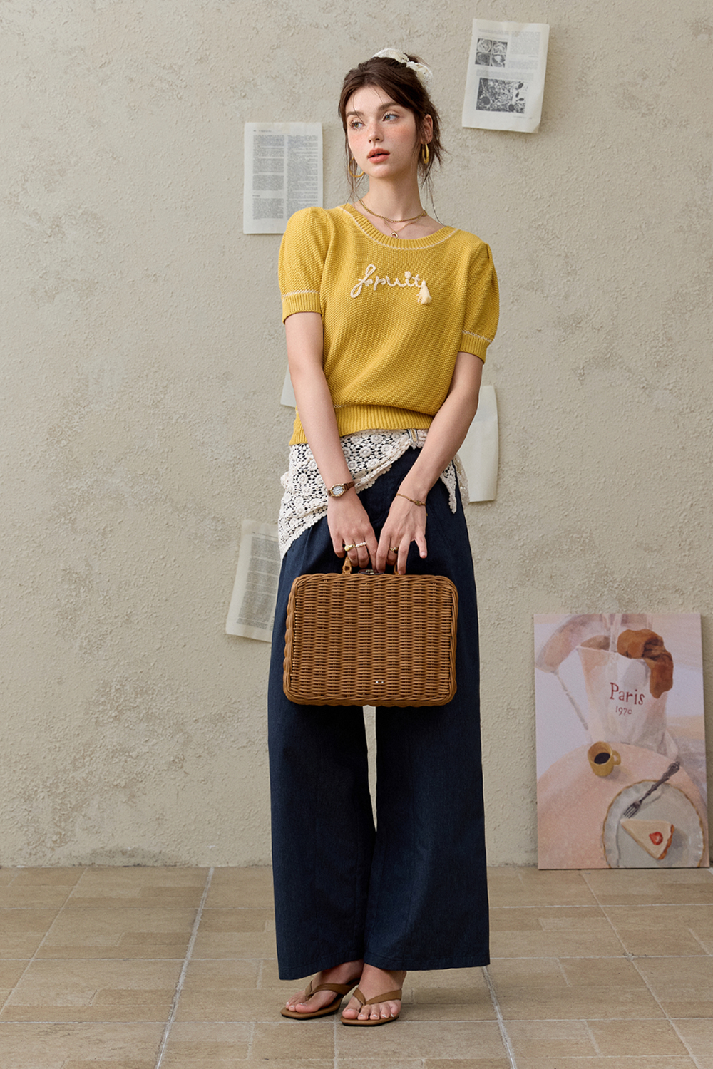 Knit T-shirt for Women