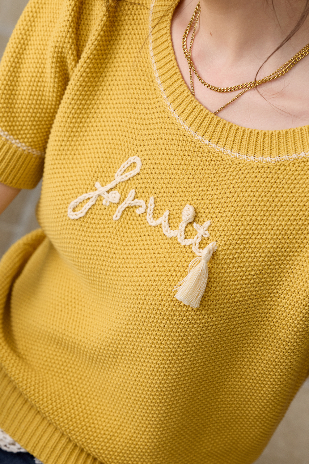 Knit T-shirt for Women