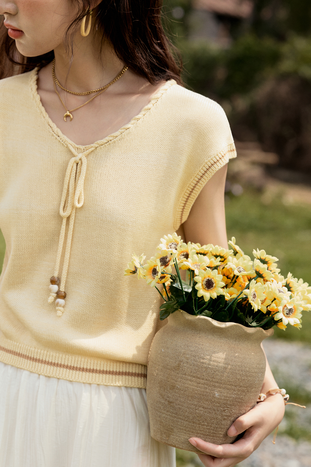Knit T-shirt for Women
