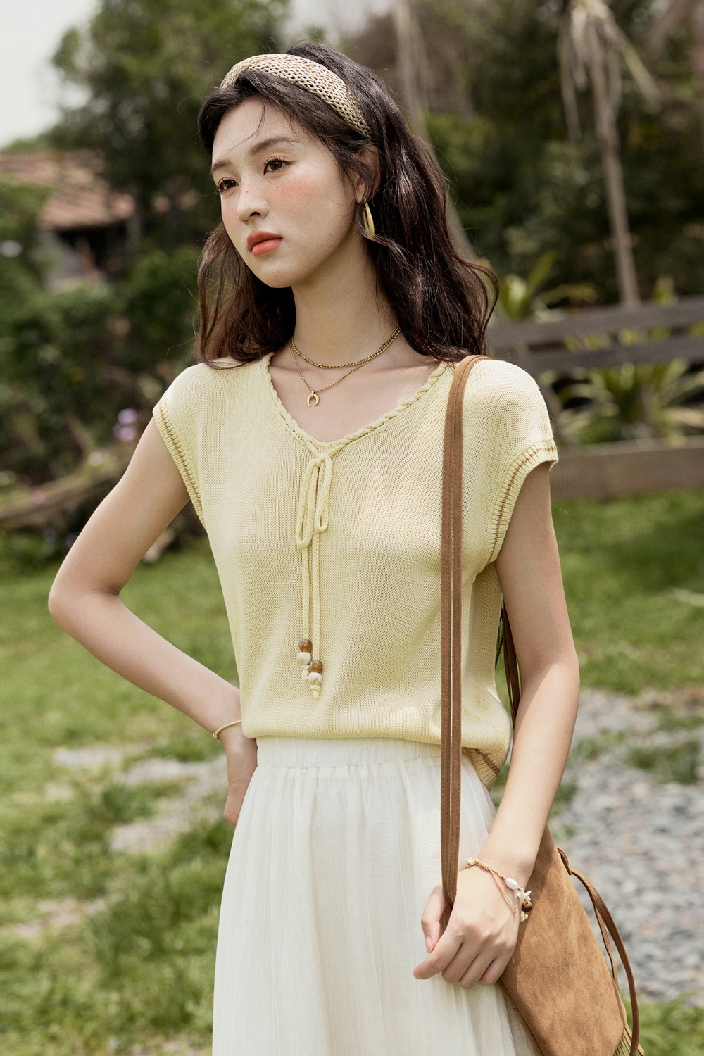 Knit T-shirt for Women