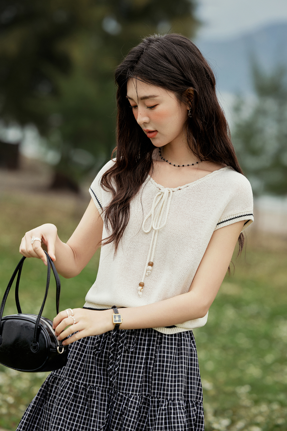 Knit T-shirt for Women