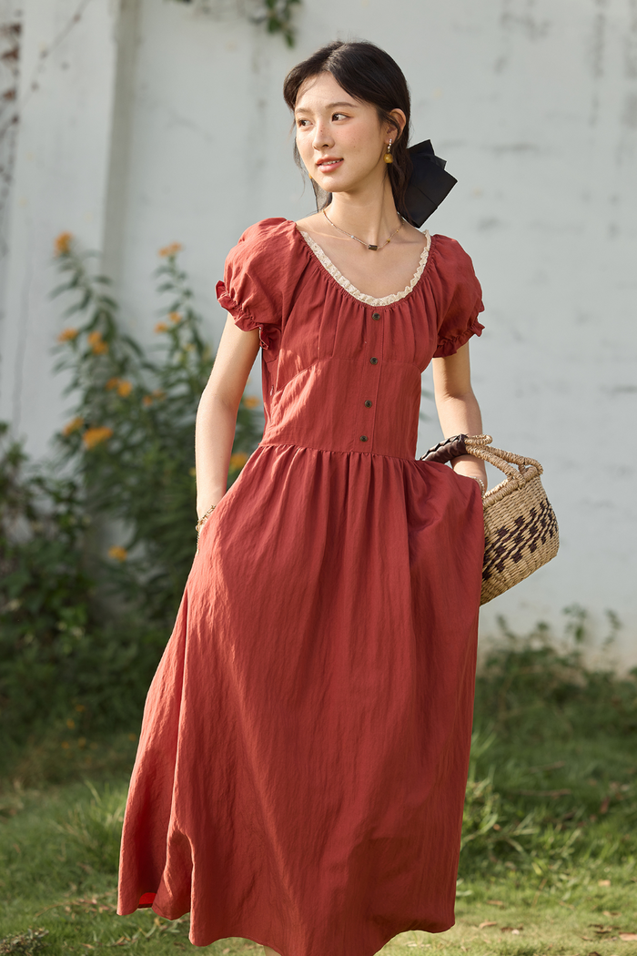 A-line Maxi Dress for Women