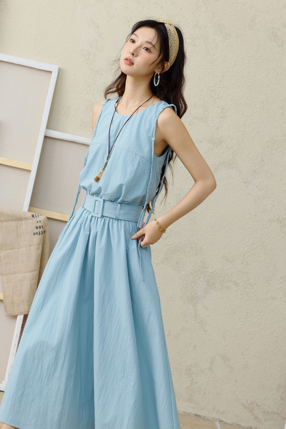 A-line Maxi Dress for Women